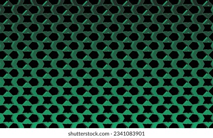 Geometrical pattern design in dark green background for your fabrics texture needs.