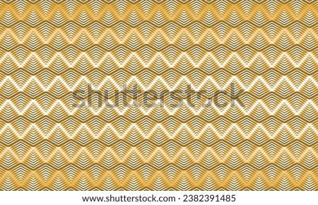 Geometrical pattern design in gradation of gold for any fabrics texture needs.