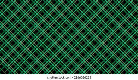 Geometrical pattern design in green color. It's very good for textile or carpet pattern design.