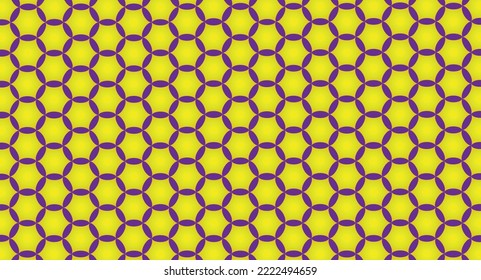 Geometrical pattern design inspired by honeycomb and flower mixed together. Very good pattern for fabrics, carpets, and textiles.