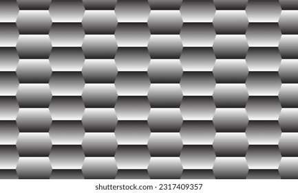 Geometrical pattern design in monochrome background.