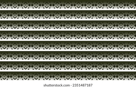 Diseño de patrones geométricos en fondo monocromo.