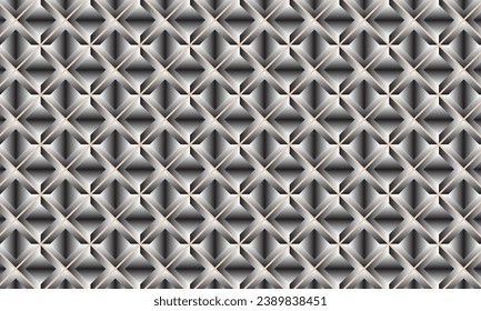 Geometrical pattern design in monochrome background.