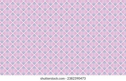 Geometrical pattern design in pink background.