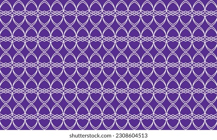 Geometrical pattern design in purple background.