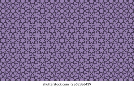 Geometrical pattern design in purple background for any fabrics texture needs.