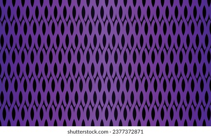 Diseño de patrones geométricos en fondo morado y negro.