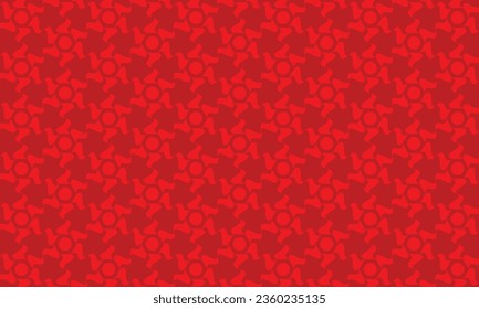 Geometrical pattern design in red background for any fabrics texture needs.