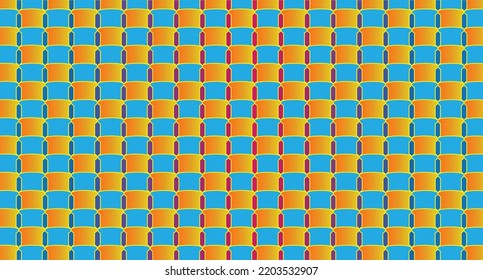 Geometrical pattern design for sarong or textiles. Rich of color that suitable for fashion enthusiast.