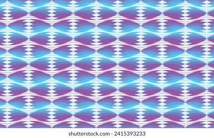 Geometrisches Muster-Design auf lebendigem Hintergrund für jede Textur.