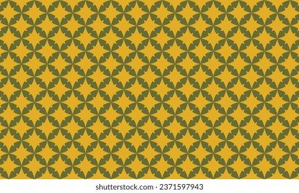 Diseño de patrones geométricos en fondo amarillo y marrón para cualquier necesidad de textura de telas.