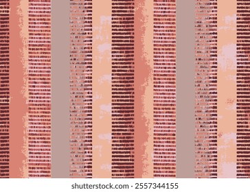 Geometrical pattern digital shirt design, Monochrome Broken Striped Mesh Textured Background. Seamless Pattern on pink stripe background.