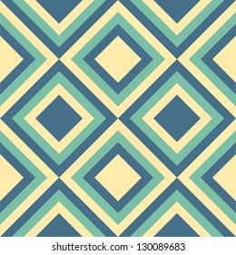 Geometrical pattern in emerald green&golden colors, seamless vector background. For fashion textile, cloth, backgrounds.