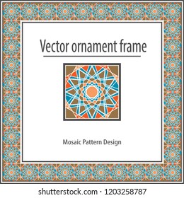 Geometrical pattern, frame, registration, ornament.