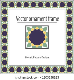 Geometrical pattern, frame, registration, ornament.