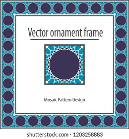 Geometrical pattern, frame, registration, ornament.