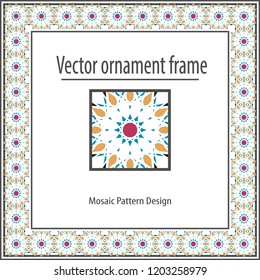 Geometrical pattern, frame, registration, ornament.