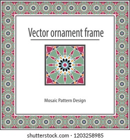 Geometrical pattern, frame, registration, ornament.