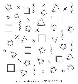 Geometrisches Muster - Freie Vektorgrafik