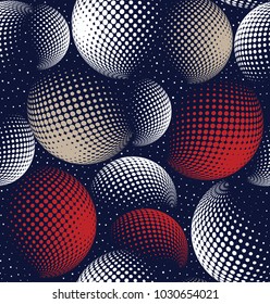 geometrical pattern on dot