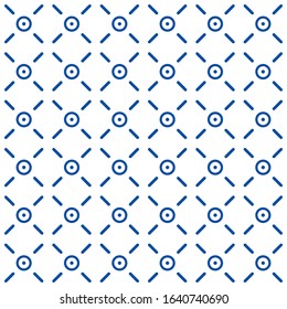 Geometrical patterns blue white, Seamless vector pattern. Vector texture for wallpapers, backdrops and page fill. Ideal for greeting card or backdrop template design