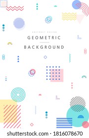 Geometrical Patterns for WebDesign. Illustration.