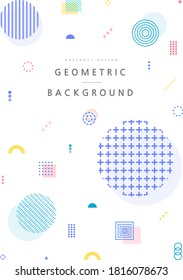 Geometrical Patterns for WebDesign. Illustration.