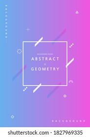 Patrones geométricos para WebDesign. Ilustración. Brochure dwsign