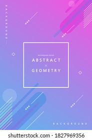 Geometrical Patterns for WebDesign. Illustration. Brochure dwsign
