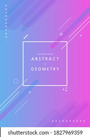 Geometrical Patterns for WebDesign. Illustration. Brochure dwsign