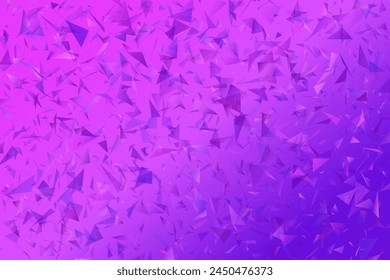 Geometrical random gradient triangle webpage background - geometric abstract vector graphic
