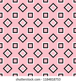 Geometrical repeating pattern - vector square background design