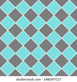 Geometrical repeating pattern - vector square design background