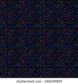 Geometrical seamless diagonal square pattern background - abstract multicolor vector graphic from squares