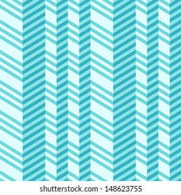 Geometrical seamless flat pattern with 3d illusion. Vector illustration. No gradients, no effects - only plain colors.