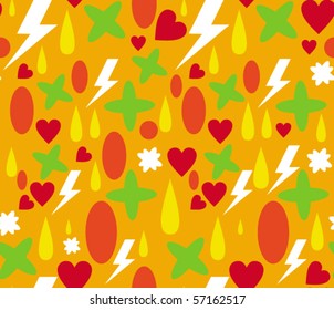 Geometrical seamless pattern