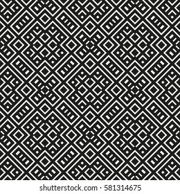 Elegant Black White Vector Pattern Stock Vector (Royalty Free) 110969963