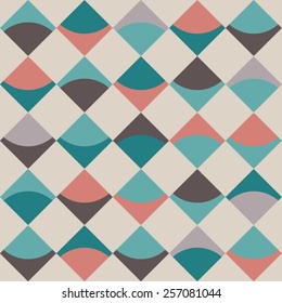 geometrical seamless pattern with diamonds