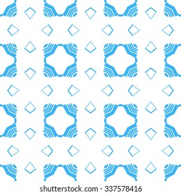 Geometrical seamless pattern. Endless texture for your design. Wrapping, textile, web.