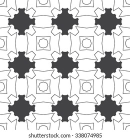 Geometrical seamless pattern. Endless texture for your design. Wrapping, textile, web.