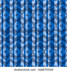Geometrical seamless pattern in ethnic style.