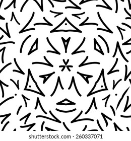 Geometrical seamless pattern lines, EPS8 - vector graphics.