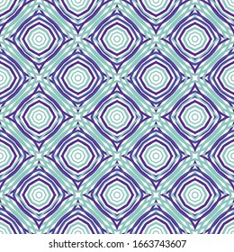 Geometrical seamless pattern in retro style. Vector background for fashion fabric, textile, cloth, wallpaper, wrapping paper. 