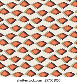geometrical seamless pattern with rhombuses