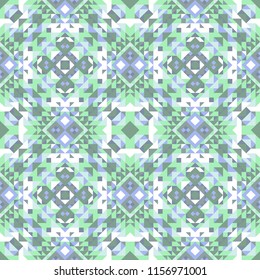 Geometrical seamless pattern in tribal  style, abstract ethnic vintage illustration.
