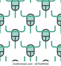 Geometrical Seamless Pattern vector. Texture, background.