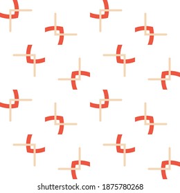 Geometrical Seamless Pattern vector. Texture, background.