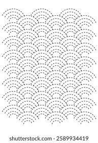 geometrical seamless self jaal vector
