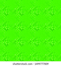 Geometrical seamless square pattern background - abstract green vector graphic design from diagonal squares