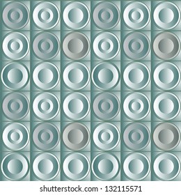 geometrical seamless volume pattern with perl effect
